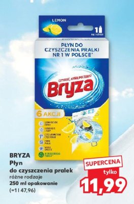 P艂yn do czyszczenia pralki lemon Bryza lanza promocja