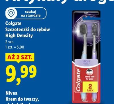 Szczoteczki do zębów High Density Colgate promocja w Lidl