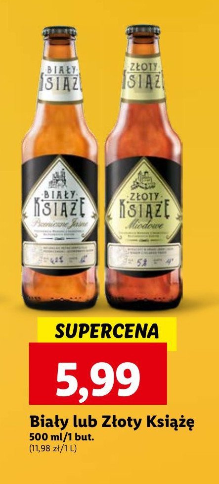 Piwo Złoty książę promocja