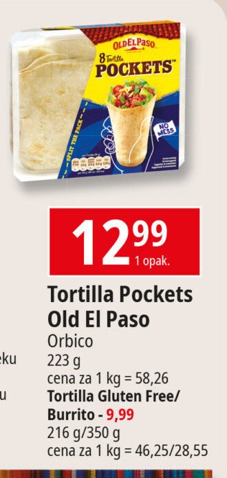 Tortilla kukurydziana Old el paso promocja