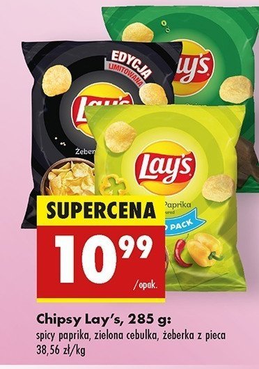 Chipsy 偶eberka z pieca Lay's promocja