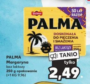Margaryna bez laktozy Palma bielmar promocja