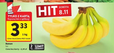 Banan luz promocja w Intermarche