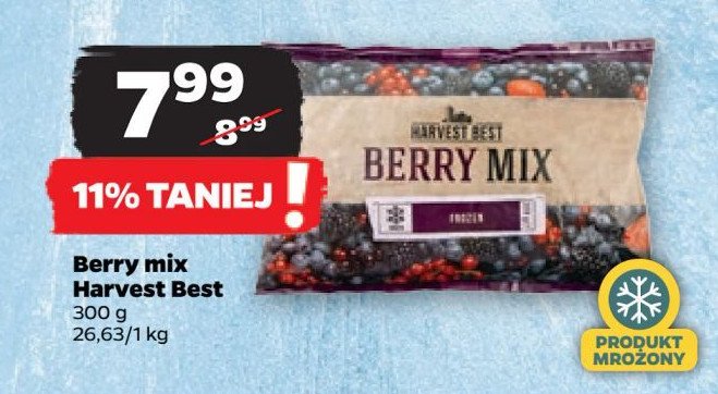 Berry mix Harvest best promocja