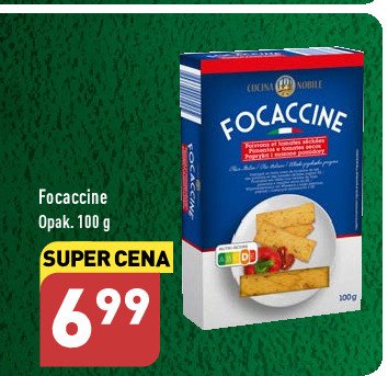 Focaccine Cucina nobile promocja