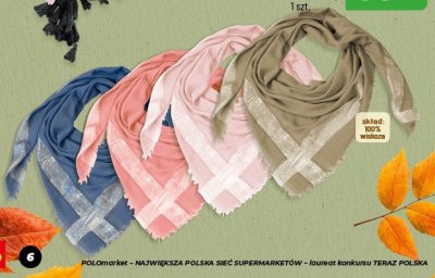 Chusta 100% wiskoza POLOmarket promocja