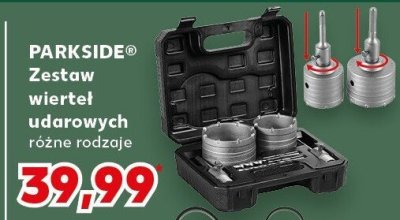 Zestaw wierteł udarowych różne rodzaje promocja w Kaufland
