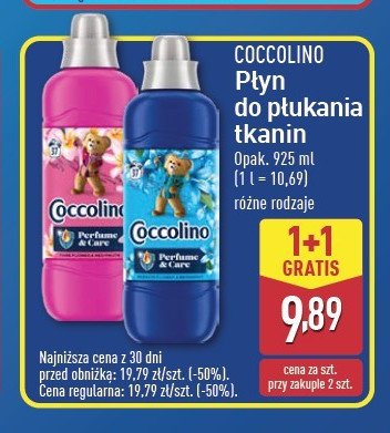 Płyn do płukania tiare flower & red fruits Coccolino perfume & care promocja