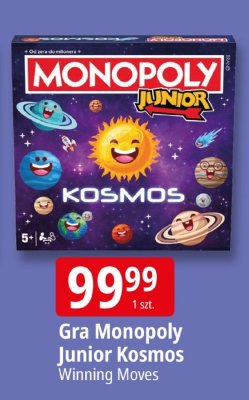 Gra Monopoly Junior Kosmos Winning Moves promocja w Leclerc