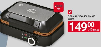 Gofrownica ELDOM WA1000 promocja w Selgros