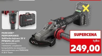 Szlifierka kątowa 20 v Parkside performance promocja