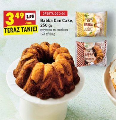 Babka marmurkowa Dan cake promocja
