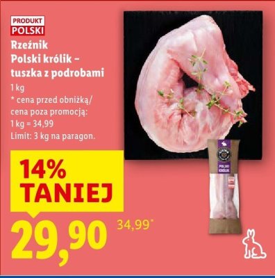 Królik promocja w Lidl