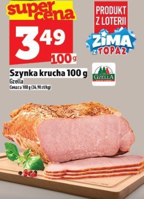 Szynka krucha promocja w TOPAZ