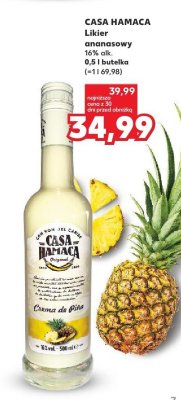 Likier ananasowy Casa Hamaca promocja w Kaufland