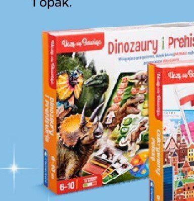 Gra edukacyjna: Dinozaury i prehistoria promocja w Netto