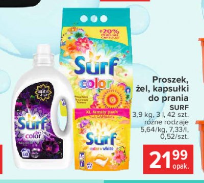 Proszek fruity fiesta & summer flowers Surf color promocja