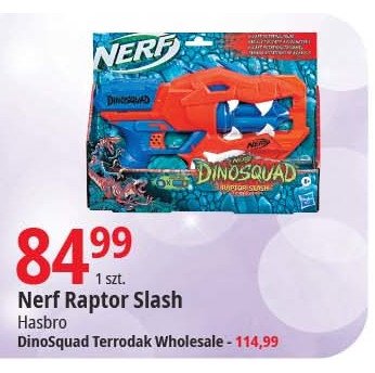 Wyrzutnia dino squad raptor slash Nerf promocja