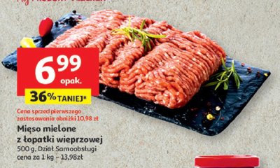 Mi臋so mielone z 艂opatki wieprzowej promocja