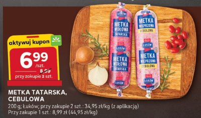 Metka tatarska Łuków promocja w Stokrotka