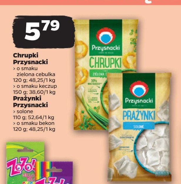 Chrupki prażynki ketchup Przysnacki promocja