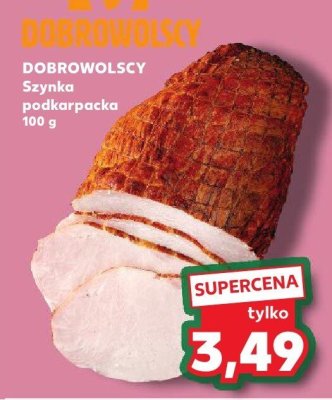 Szynka podkarpacka 100 g promocja w Kaufland