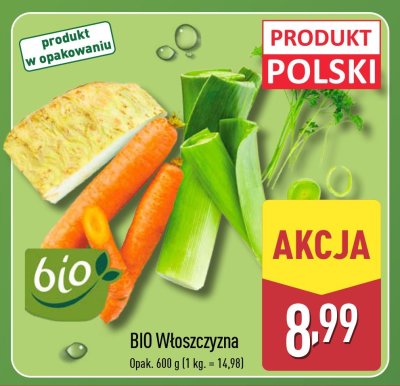 BIO Włoszczyzna promocja w Aldi