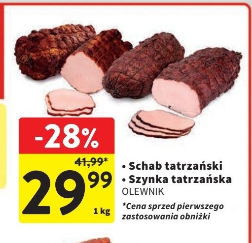 Schab tatrzański Olewnik promocja w Intermarche