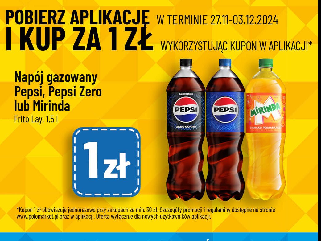 Napój Pepsi promocja w POLOmarket