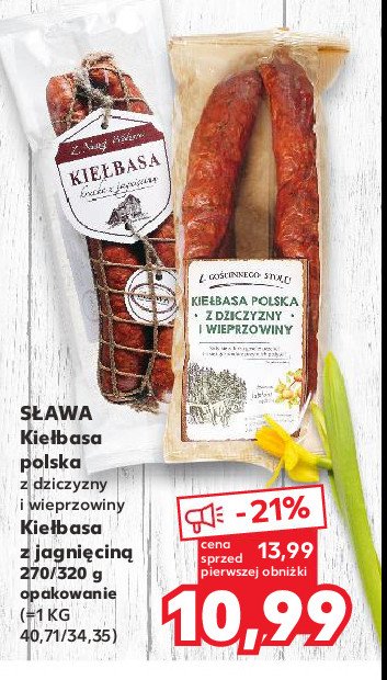 Kiełbasa polska Sława promocja