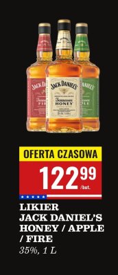 Likier Jack Daniel's Apple 1 L promocja w Biedronka