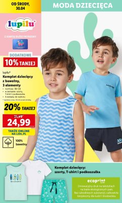 Komplet dziecięcy Lupilu promocja