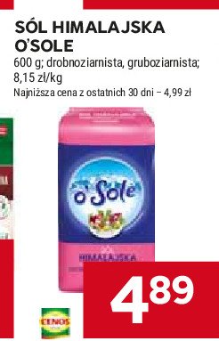S贸l himalajska jodowana gruboziarnista O'sole promocja