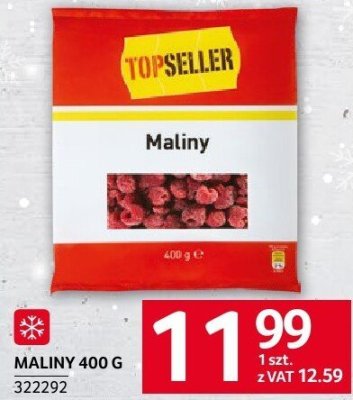 Maliny 400 G promocja w Selgros