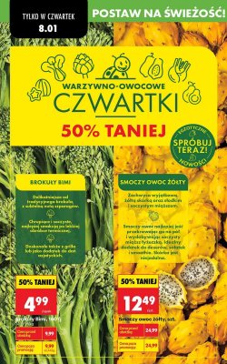 Brokuły Bimi Biedronka promocja w Biedronka