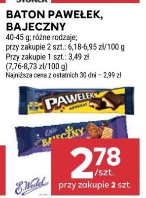 Baton Pawełek promocja w Stokrotka