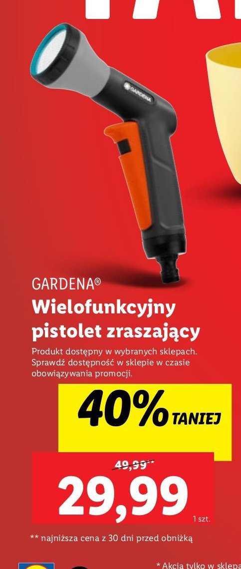 Pistolet 18317 premium zraszajacy wielofunkcyjny Gardena promocja