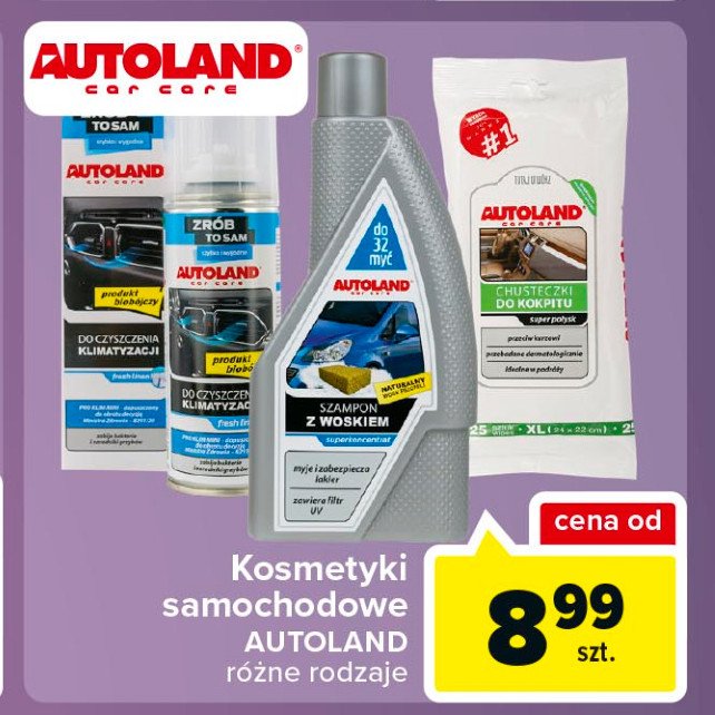 Środek do czyszczenia klimatyzacji samochodowej Autoland promocje