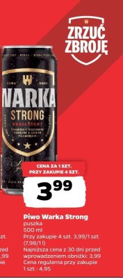 Piwo promocja w Netto