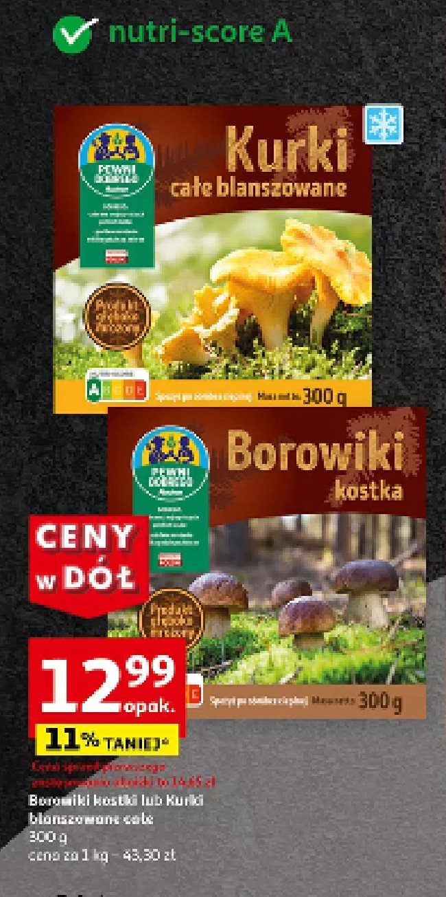 Kurka blanszowana cała Auchan pewni dobrego promocja