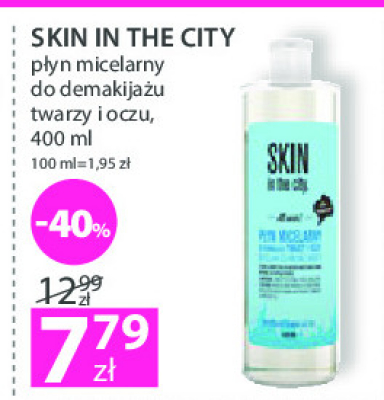 Płyn micelarny Skin in the city promocja