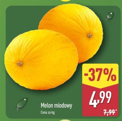 Melon miodowy promocja w Aldi