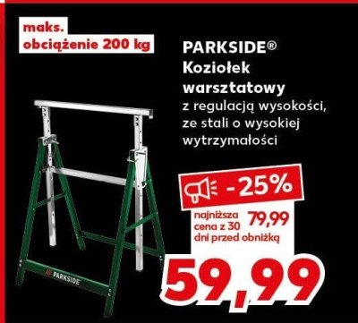 Koziołek warsztatowy  promocja w Kaufland