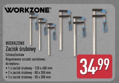 Zacisk śrubowy  promocja w Aldi