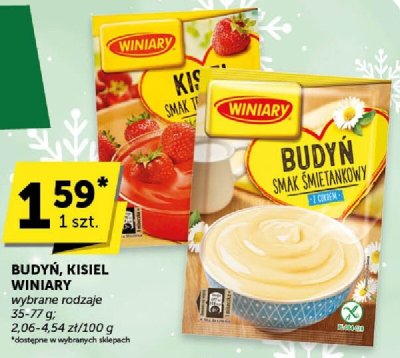 Budyń, Kisiel Winiary promocja w Groszek