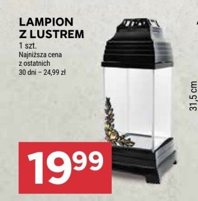 LAMPION Z LUSTREM promocja w Stokrotka