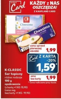 Ser topiony gouda K-classic promocja