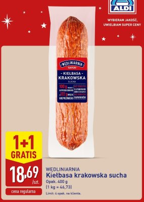 Kiełbasa promocja w Aldi