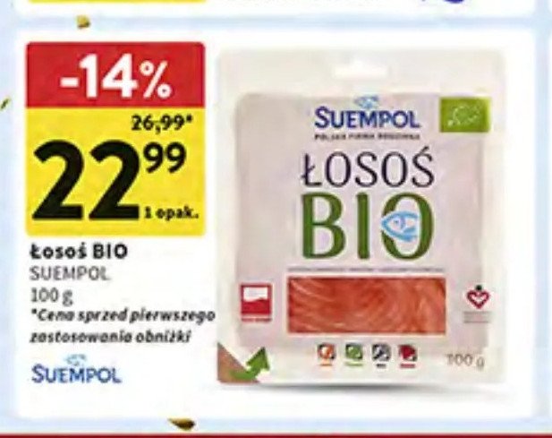 Łosoś bio Suempol promocja