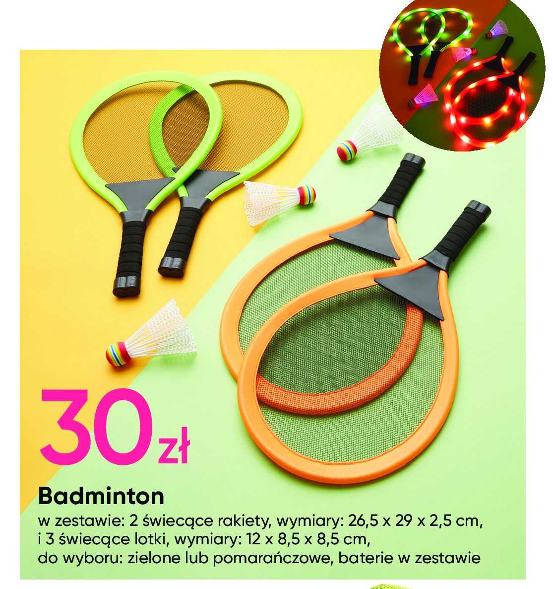 Badminton promocja